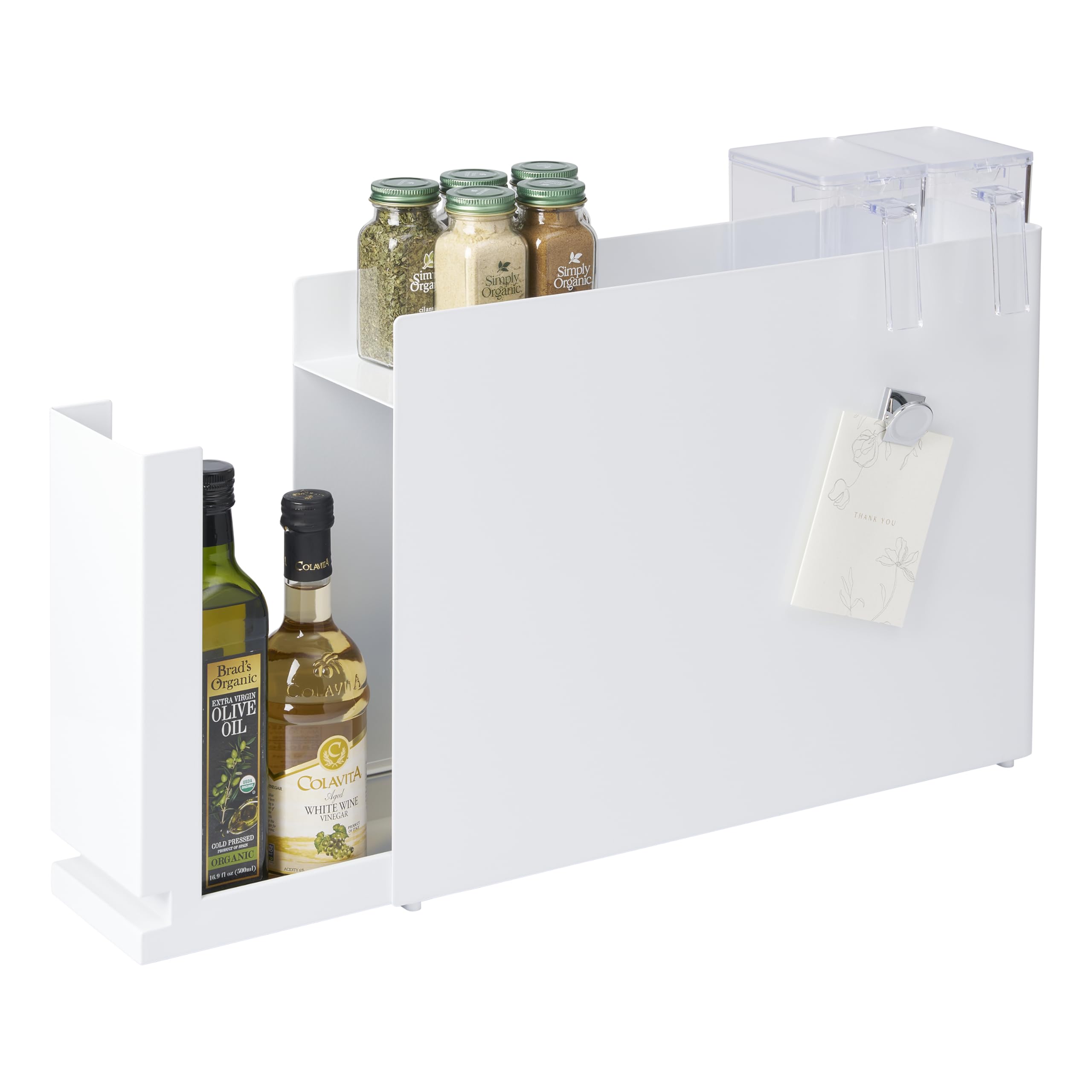 Amazon.com: YAMAZAKI Home Sliding Drawer Seasoning Rack – Pull Out